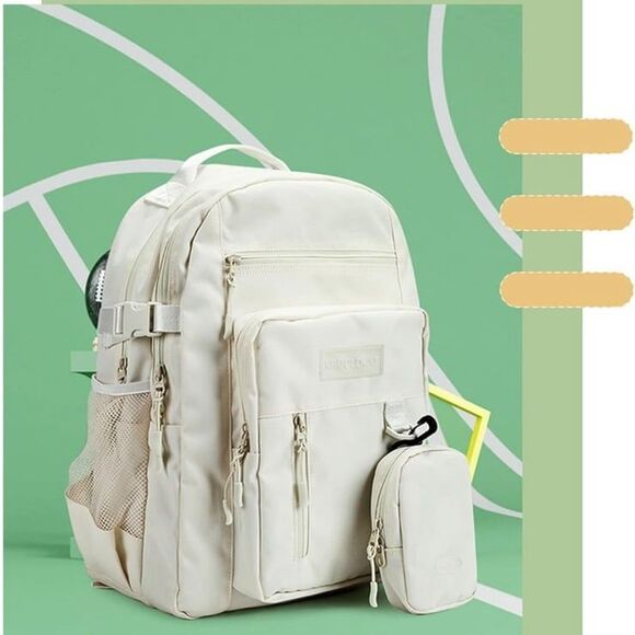 Unisex Large Capacity Travel Backpack Multi-compartment Water resistant NWT - Picture 1 of 12